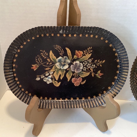 Vintage Napoleon Style French Decorative Trays (2) - Picture 2 of 10